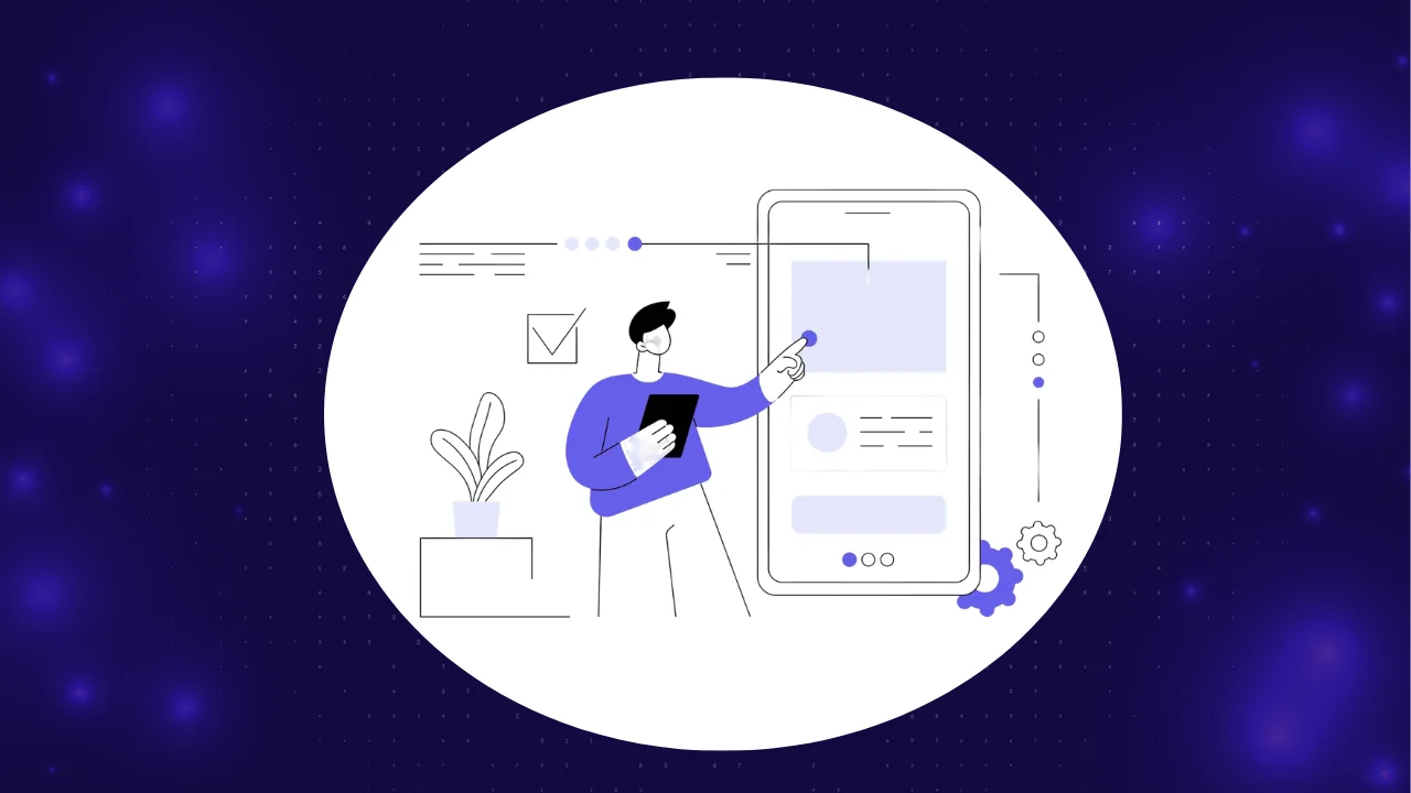 Mobile app security testing: a practitioner reviewing a mobile application on screen