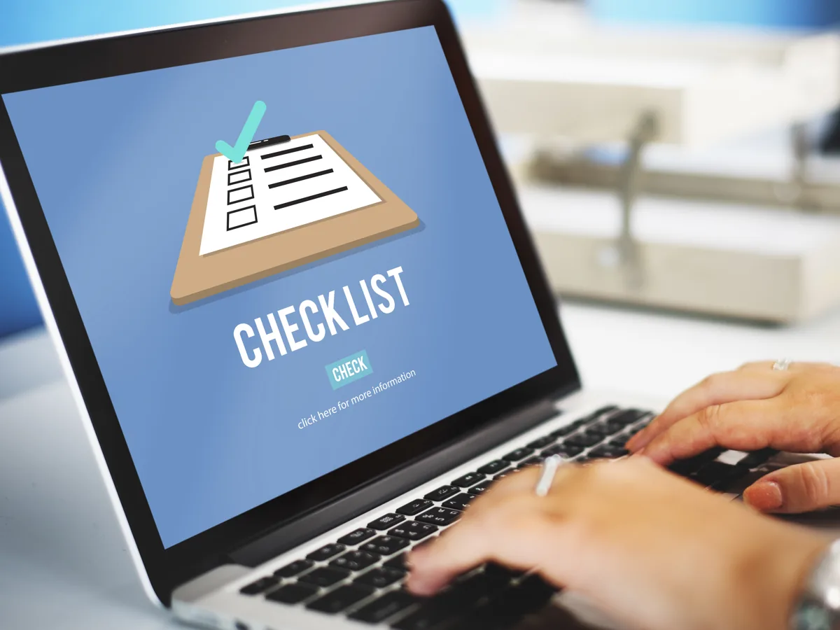 A checklist used to evaluate and choose an AI testing platform