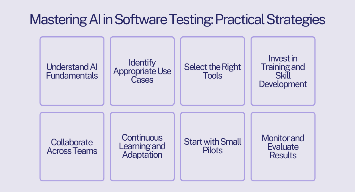mastering ai in software testing