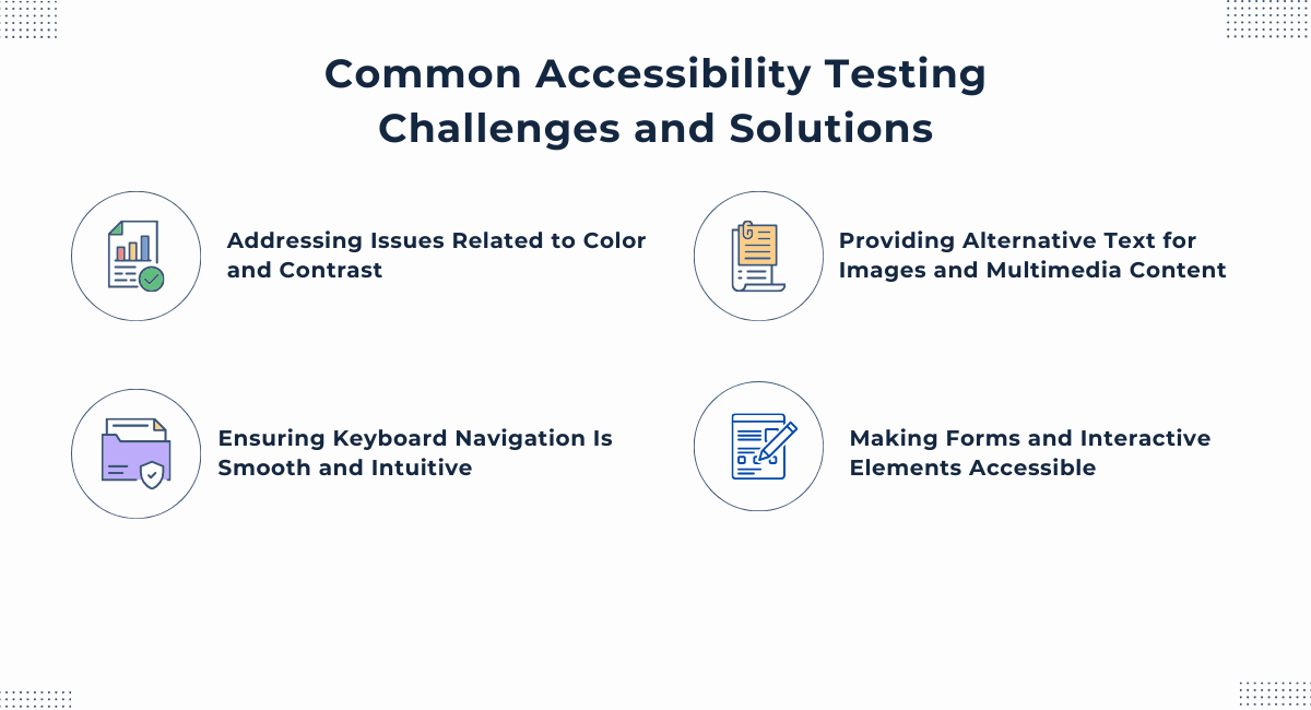 Common Accessibility Testing Challenges and Solutions