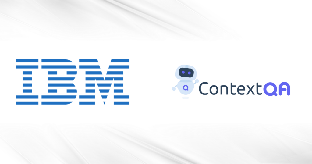 ContextQA's Innovative Solutions with IBM