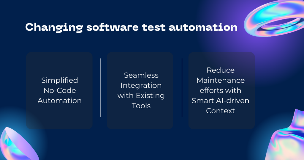 Changing software test automation