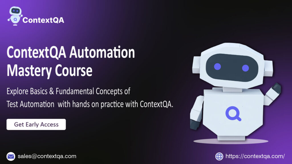 ContextQA's Test Automation Mastery Course