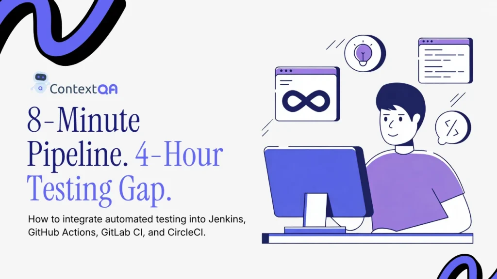 8 minute pipeline 4 hour testing gap CI CD integration, newsletter cover