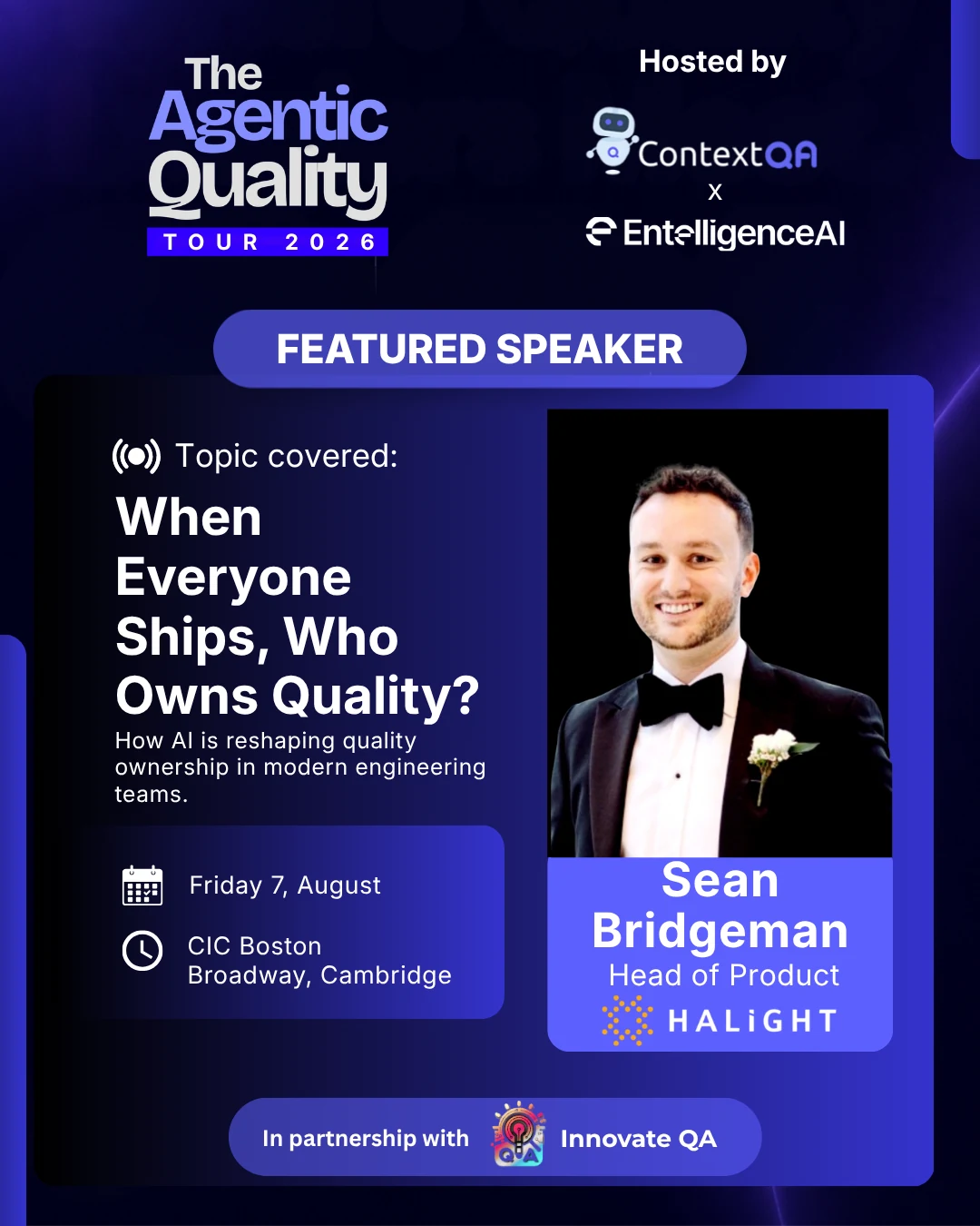 Sean Bridgeman, Head of Product at HALiGHT